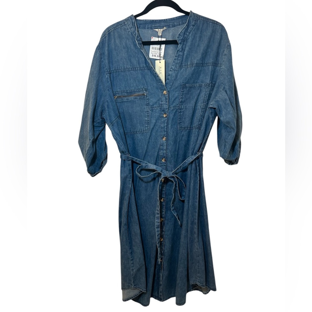 Denim Dress, Sz. 3x NWT